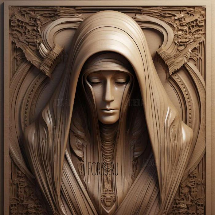 bene gesserit 2 stl model for CNC